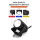 thumbnail image 3 of Par Faros De Lupa Para Auto Moto Antiniebla 10000lm 6000k, 3 of 8
