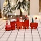 thumbnail image 5 of Decoración de mesa navideña, tren creativo de madera de cuatro secciones., 5 of 5