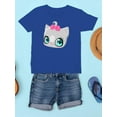 thumbnail image 3 of Cute Cat With Bow T-Shirt Juniors -Image by Shutterstock,  Large, 3 of 4
