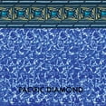 thumbnail image 3 of Harris Pool Products Beaded Replacement Liners For Above Ground Swimming Pools – 24’ Round, 48” Wall Height, 20-Gauge – Pacific Diamond., 3 of 3