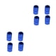 thumbnail image 3 of Kenally 4 piezas de tapas decorativas para llantas de Aleación de aluminio Cubierta de válvula Azul 2 piezas, 3 of 6