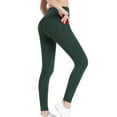 thumbnail image 3 of Bigersell Pant Leggings for Women Full Length Pants Women Fashion Stripe Tie-Dye Printing Elasticity Drawstring Lacing Pokets Splicing Casual Pants Trousers Ladies' Shaping Bootcut Pants, 3 of 4