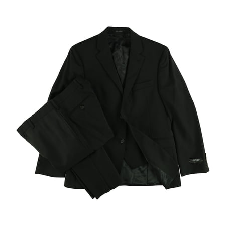 Ralph Lauren Mens Vested Formal Tuxedo, Black, 48 Regular / 43W x UnfinishedL