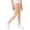 Khaki, variant on Kids Girls Khaki High Waist Rib Ruffle Ankle Leggings Stretchy Kids Daily Active Play Bottoms 2T-10Y,Size 7 T
