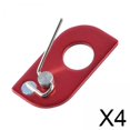 thumbnail image 1 of DYNWAVECA 4x Repos d'Archerie Arc Recourbé Chasse Tir Main Droite Rouge, 1 of 7