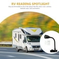 thumbnail image 2 of HOMEMAXS  Camper Reading Light Swivel Spotlight RV Interior, 2 of 8
