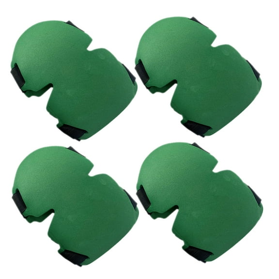 2 Pairs Knee Pads Man Women's 22.00X17.00X1.50CM Olive Green