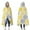 Yellow and Gray, variant on Wearable Blanket,Yellow and Pink Geometric Boho Pattern Hooded Wearable Flannel Blanket for Adults & Teens,Winter Poncho Shawl Wrap Cape Cozy Anti-Pill,50"x60"