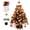 Halloween Tree Craft Kit, variant on DIY Beaded Christmas Tree Kit for Adults, Crystal Tabletop Tree with Cross Dove Bible Charms, Christian Holiday Gift