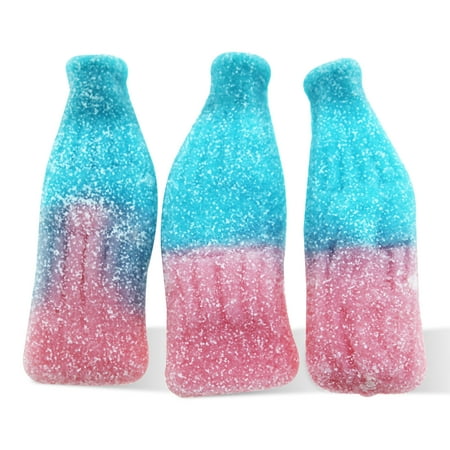 Sour Bubble Gum - Gustaf, Sour Bubble Gum Giant Gummi Bottles (3.500 Lbs)