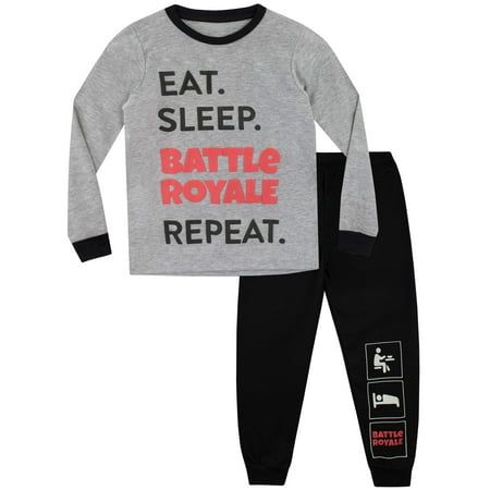 

Battle Royale Boys Gaming Pajamas Size 10 Multicolored