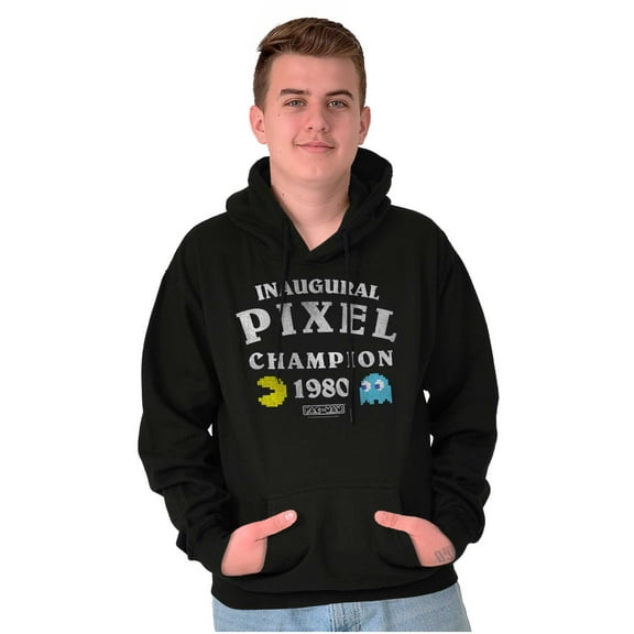 Inaugural Pixel Puzzle Champion 1980 Hoodie Sweatshirt Women Men Brisco Brands S