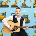 thumbnail image 4 of Excavator Construction Vehicle Truck Backdrops for Photography for Party Backdrop Wedding Backdrop Background Picture, 4 of 5