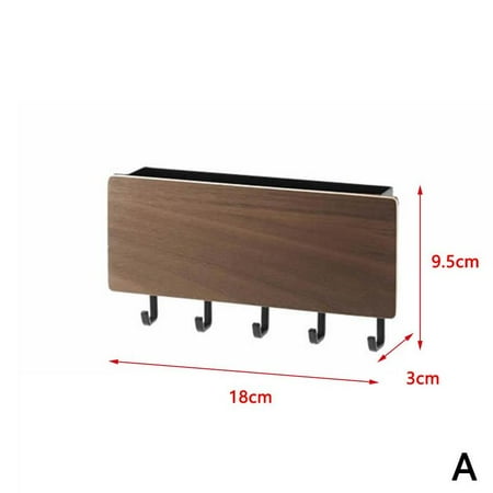

Wooden Wall Mounted Hanging Hanger Hooks Key Holder Storage Organizers Rack Z5R1