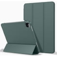 thumbnail image 1 of iPad Pro 11 Case 2020 with Pencil Holder, Premium Protective Case Cover with Soft TPU Back and Auto Sleep/Wake Feature for 2020 iPad Pro 11（Dark Green), 1 of 7
