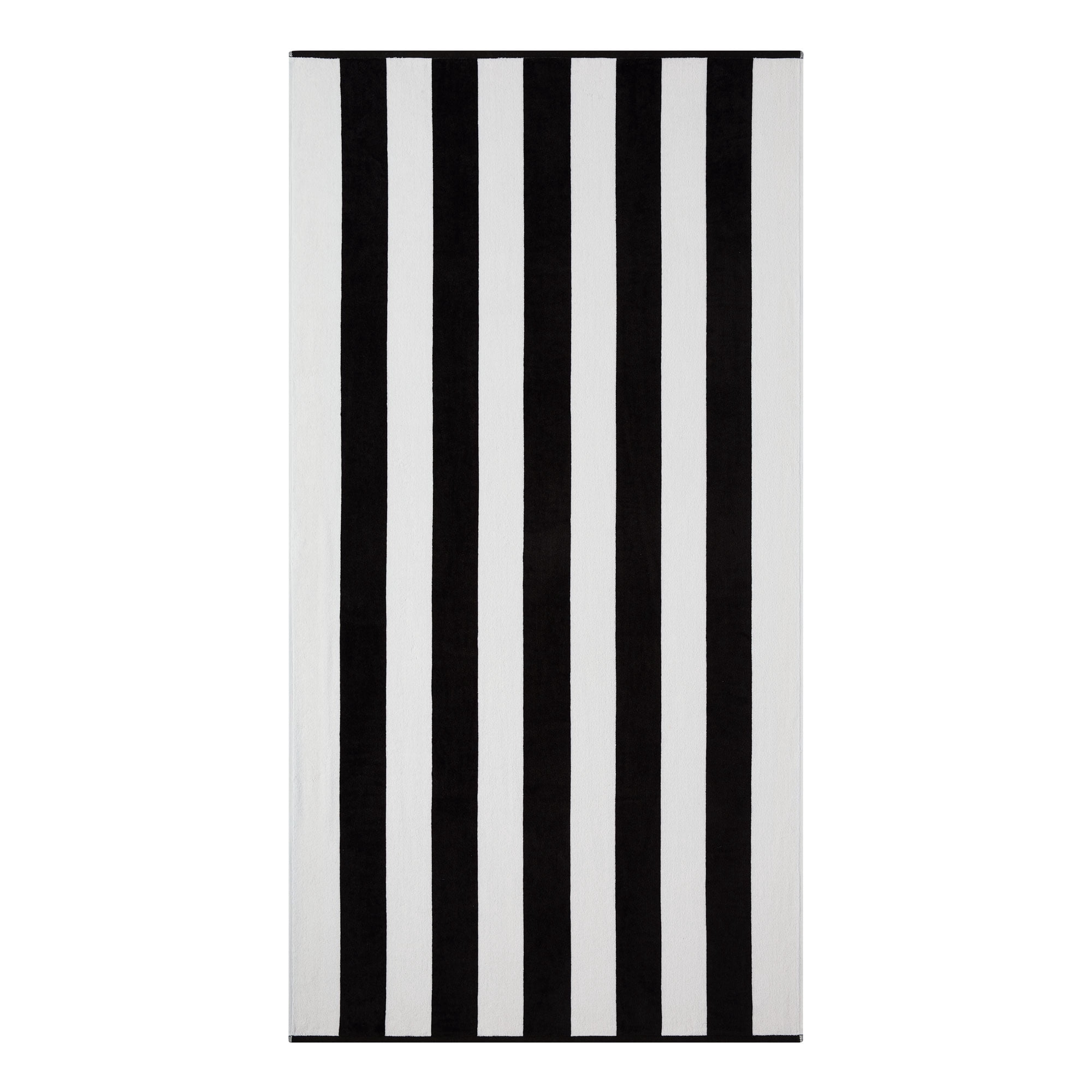 Better Homes & Gardens Rich Black Cabana 4-Pack 38â x 72â Reversible Beach Towels