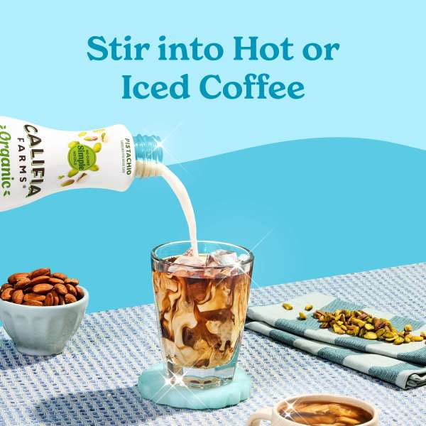 Califia Farms Organic Pistachio Almond Milk Coffee Creamer