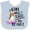 Blue and White, variant on Inktastic A Girl Who Loves Her Beagle Boys or Girls Baby Bib