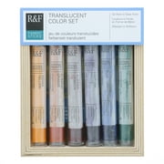 R F Handmade Paints 2960 Oil Pigment Stick Set of 6 Colors Translucent Colors