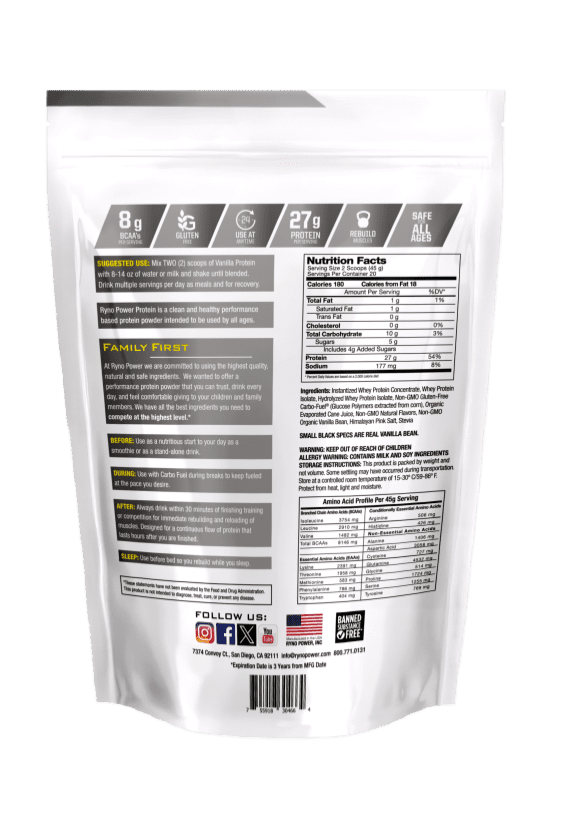 PROTEIN Premium Whey Powder - Vanilla
