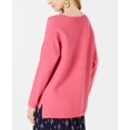thumbnail image 5 of Style & Co. Women’s Ribbed Boatneck Sweaters, Berry Punch, Medium, 5 of 5