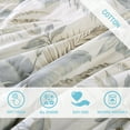 thumbnail image 3 of Tommy Bahama | Bakers Bluff Collection | Comforter Set - 100% Cotton, Ultra-Soft & Breathable, Reversible Bedding with Matching Shams, King, Blue, 3 of 7