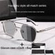 thumbnail image 1 of Ultraviolet-proof Driving Goggles Punk Glasses Square Frame Fishing Riding Retro Sunglasses Men Women Eyeglass Shades Eyewear, 1 of 5