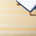 thumbnail image 4 of Safavieh Courtyard Caroline Striped Indoor/Outdoor Area Rug, Gold/Beige, 9' x 12', 4 of 9