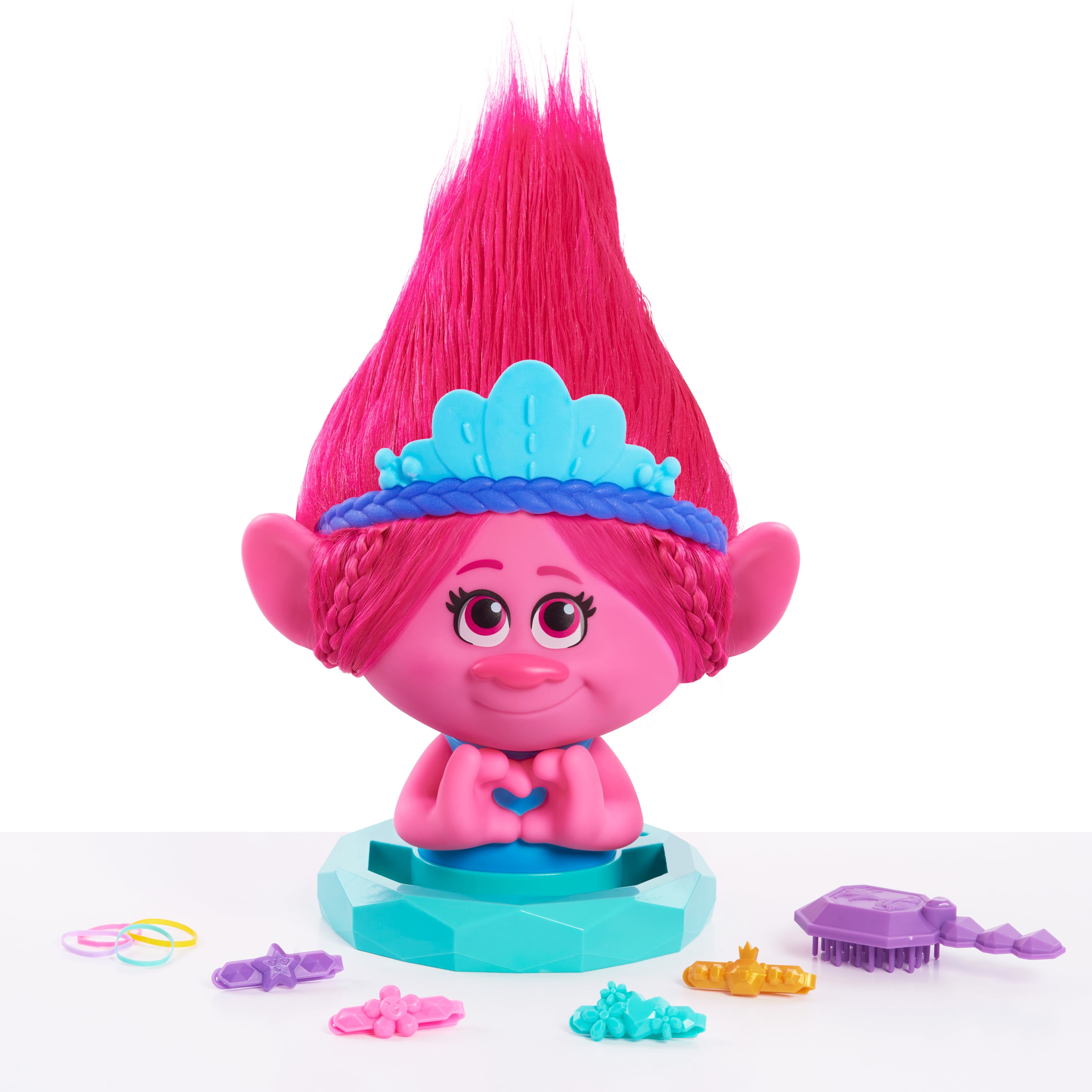 【THEAIRTOWN】 poppy frill piece set ★3color DreamWorks Trolls Band Together Poppy Styling Head Doll, 11
