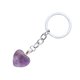 thumbnail image 4 of Lvero Lvero En corazón Colgante en corazón Charm regalo Púrpura Zulema Llavero con forma de corazón, 4 of 8