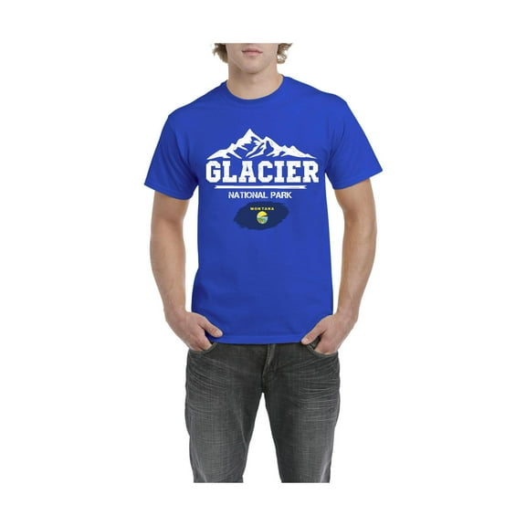 IWPF - Men's T-Shirt Short Sleeve - Glacier National Park