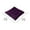 Purple, variant on weibbin Solid Color Thickened Chair Cushion with Ties Ultra Soft Warm Floor Cushion for Kids Reading Nook Comfortable Square Seat Cushion for Adult