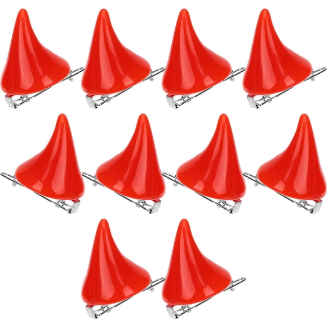 10pcs clips de cabello de halloween pequeño horno horcin horror cosplay accesorios