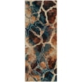 thumbnail image 2 of Rugs.com Gossamer Collection Rug – 5 Ft Runner Brick Red Medium Rug Perfect For Hallways, Entryways, 2 of 9