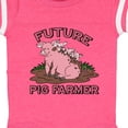 thumbnail image 4 of Inktastic Future Pig Farmer with Cute Pig Family Boys or Girls Baby Bodysuit, 4 of 5