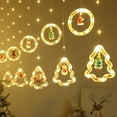 WILLED Window Lights Christmas Decorations, 9.8ft USB Powered Xmas
