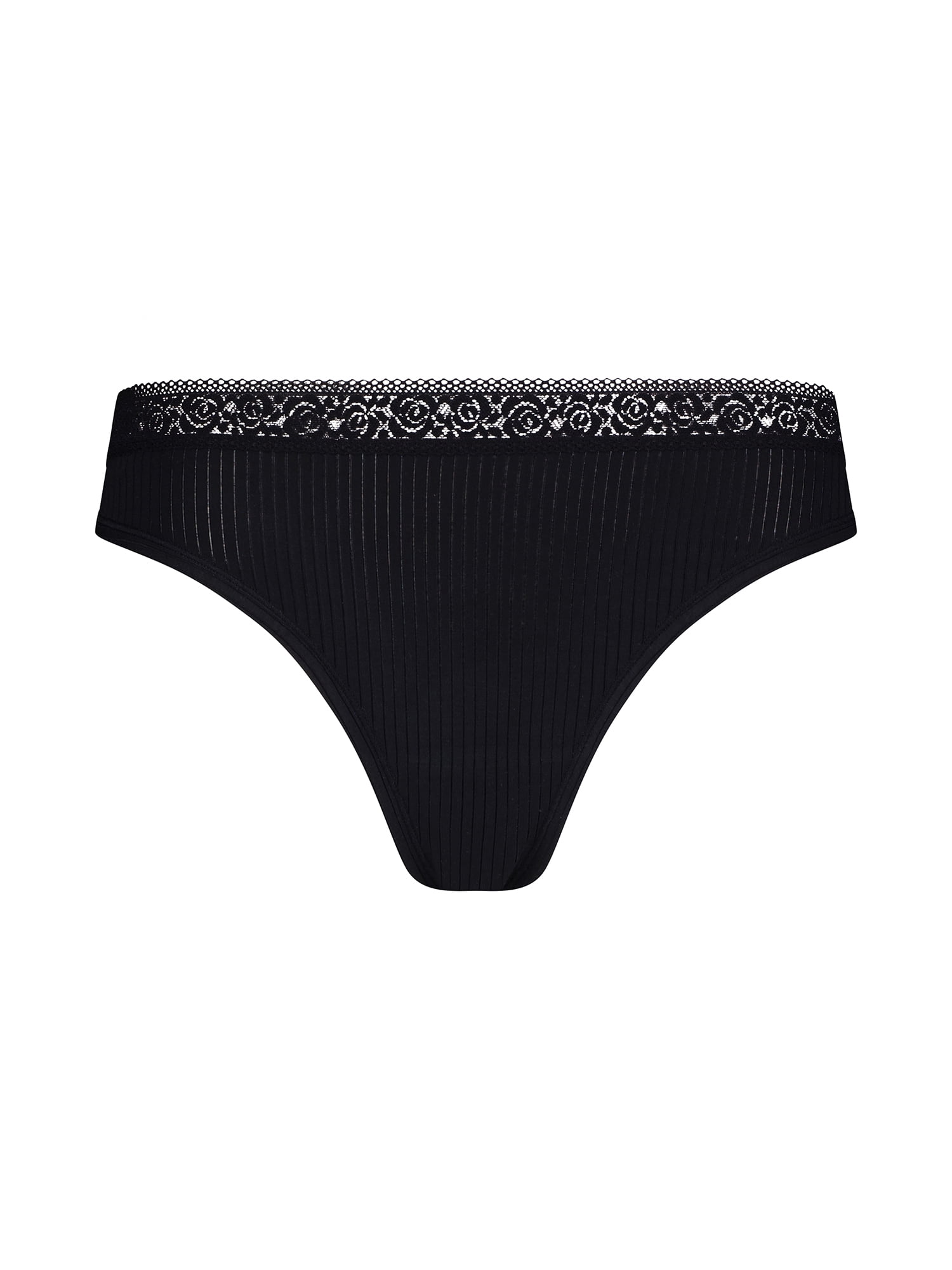 Jessica Simpson Women's Shadow Stripe Thong, 2-Pack, Size S-XXXL