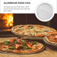 thumbnail image 3 of Bandeja para Horno de Pizza Redonda de 9 Pulgadas Molde de Aluminio Antiadherente Orificios para Hornear Pizzas Crujientes Profesional en Cocina y Restaurante, 3 of 4