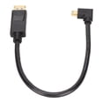 thumbnail image 1 of Adaptador DP a Minidp multifunción compatible con transmisión bidireccional 8K 60Hz 4K144Hz adaptador Mini DisplayPort curva derecha, 1 of 5