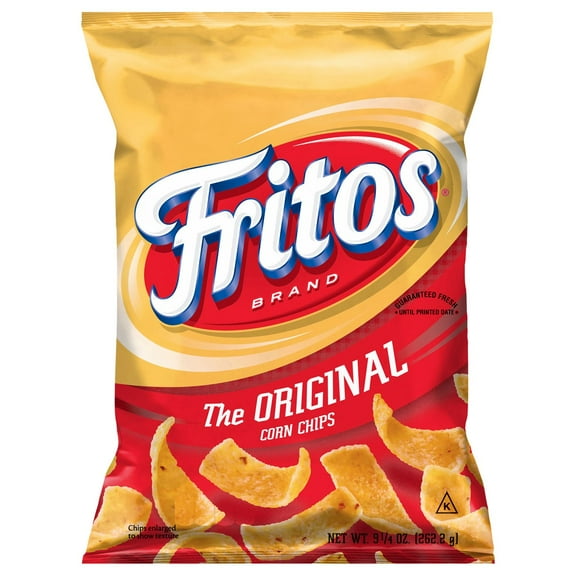Pack Of 2 Fritos Original Corn Chips, 9.25 oz (Package May Vary)