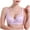 Pinks, variant on Women Padded Sports Bra No Underwire Bra Feature V-Neck Nursing Bra Style W-419 Black 95