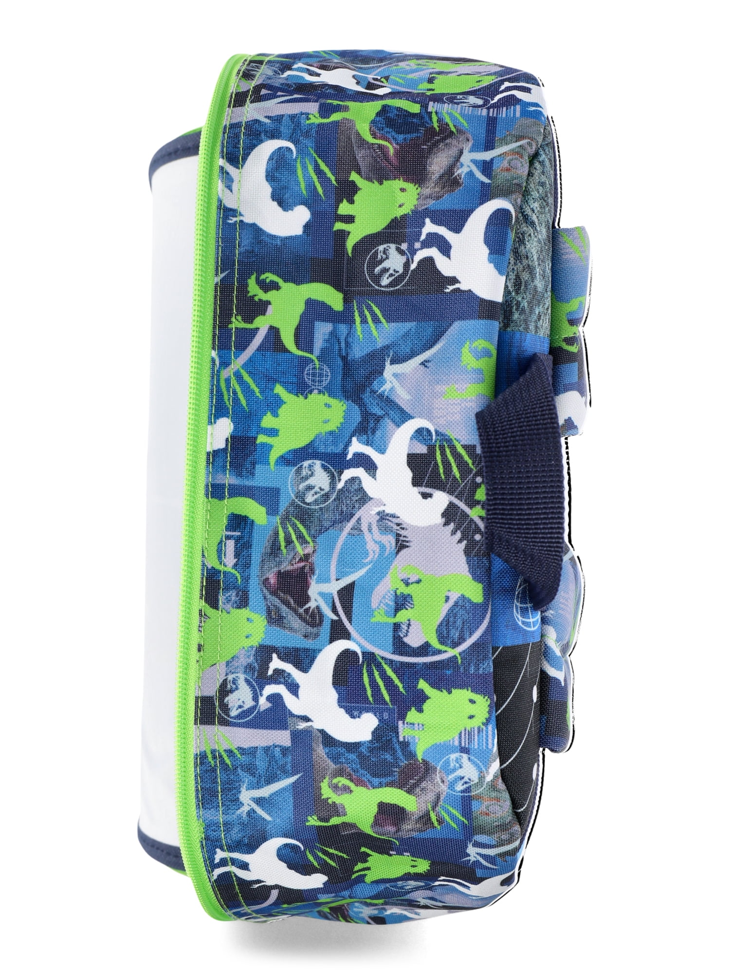 Universal Studio Jurassic Boy's 17" Backpack with Lunch Box, 2-Piece Set, Green