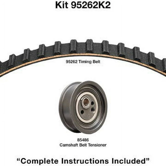 Dayco 95262K2 Timing Belt Kit Fits select: 1997-1999 VOLKSWAGEN JETTA, 1996-2002 VOLKSWAGEN CABRIO