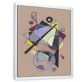 thumbnail image 3 of Designart 'Abstract Compositions Of Colored Geometric IV' Modern Framed Canvas Wall Art Print, 3 of 5