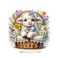 thumbnail image 1 of Kit Adornos Mesa Hugtrwg 5D DIY Diamante Conejo Pascua Cordero Pollito, 1 of 9