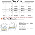 thumbnail image 2 of WMTBSRSW Racerback Front Closure Bra for Women No Underwire Full Coverage Comfort Wide Strap Comfort Everyday Bras, 2 of 5