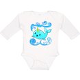 thumbnail image 3 of Inktastic Cute and Playful Narwhal Boys or Girls Long Sleeve Baby Bodysuit, 3 of 5