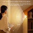 thumbnail image 6 of Dengmore Motion Sensor Night Light Indoor Rechargeable Small Led Closet Light Warm and White Wireless Activated Sensored Smart Cabinet Lights Battery Operated for Hallway Stairs Bedroom, 6 of 8
