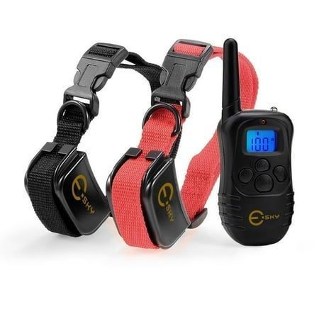 Esky Backlight Rechargable 330YD Remote Dog Training Shock ...