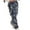 Gray pants for women, variant on ZZwxWA Trendy Womens Wide Leg Comfy Pants Women's Elastic Multi Pocket Casual Overalls High Waist Womens Pants Camo Print Cargo Pants Straight Trousers On Sale